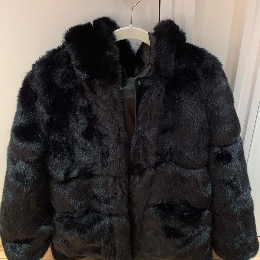 Maje Faux Fur Coat